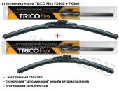 Комплект стеклоочистителей TRICO Flex FX600+FX400